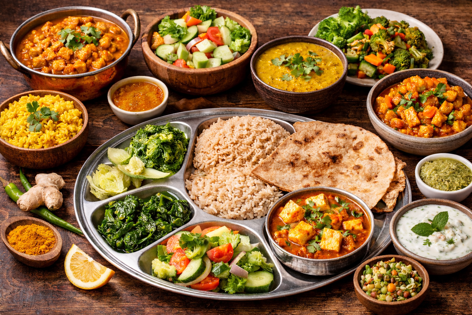 Low-calorie Indian meals at Athidhi Aalayam Milpitas