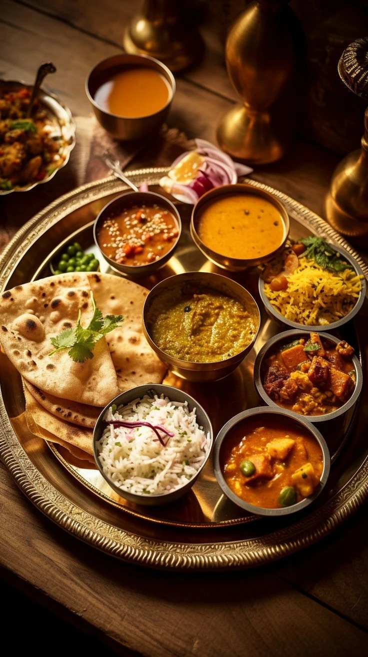 South Indian thali in Frisco